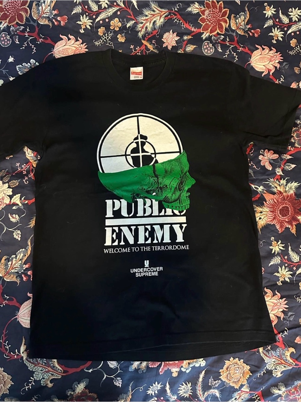 Black SUPREME Undercover collab shirt